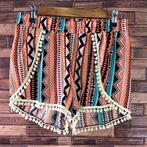 RUE 21 BOHO SHORTS Size Medium Womens